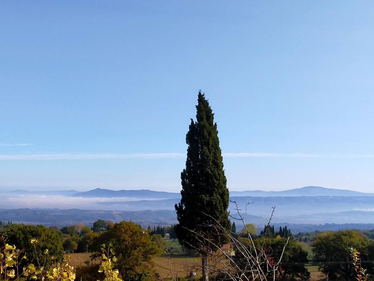 Willa Il Borgo Del Lupo Sarteano Zewnętrze zdjęcie
