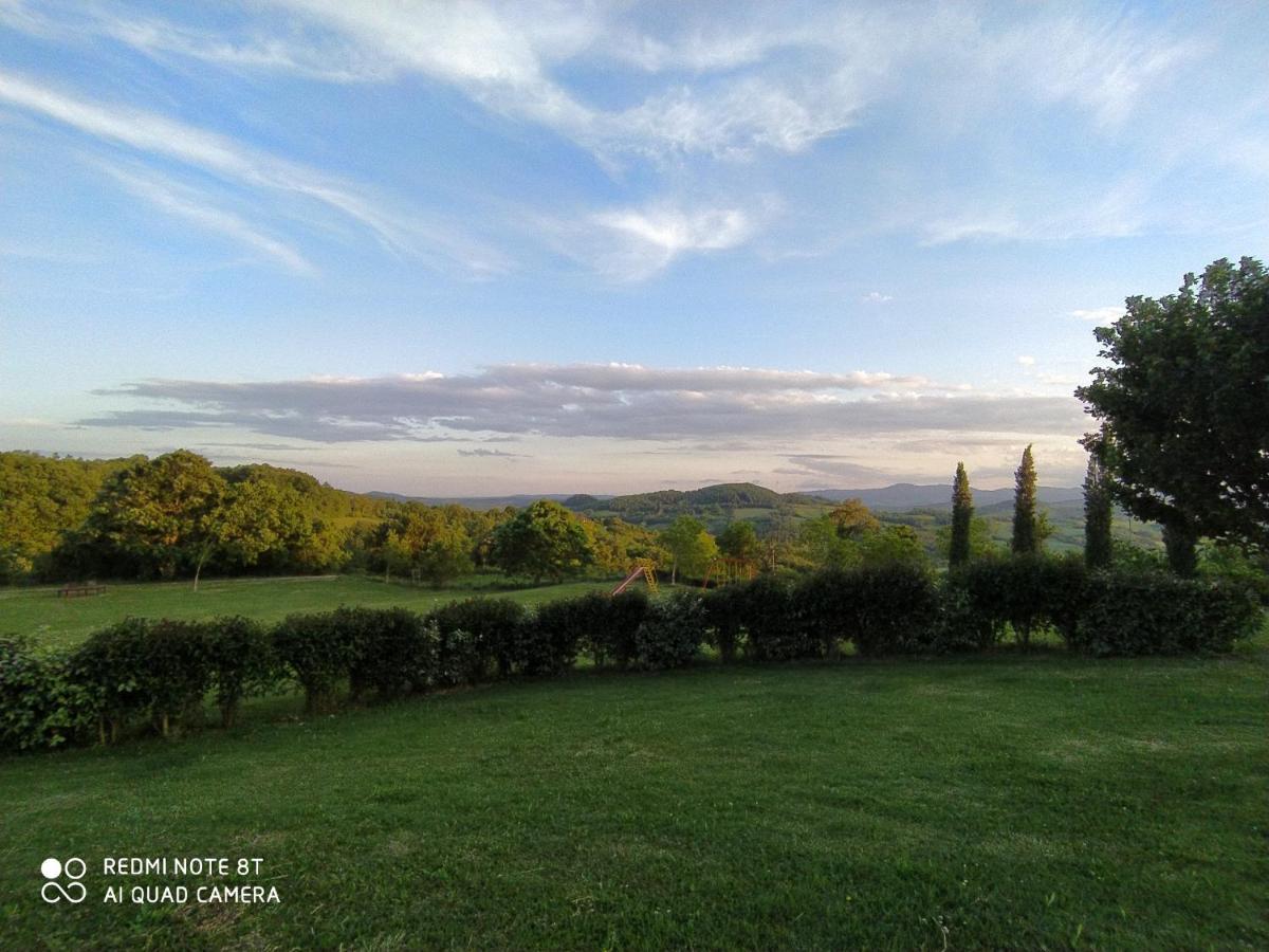 Willa Il Borgo Del Lupo Sarteano Zewnętrze zdjęcie